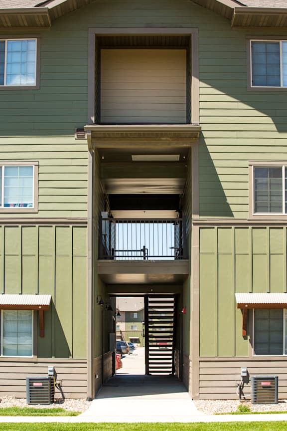 Image of steps on the outside of the building