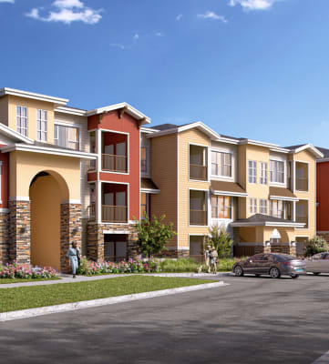 Dominium_South Range Crossings_Exterior Rendering
