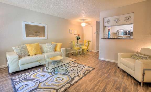 Luxurious Living Room With Modern Amenities at Eagle Point Apartments, 4401 Morris Street NE
