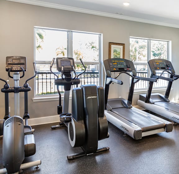 Fitness Center at Summer Lakes Affordable Apartments in Naples, Florida