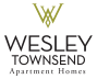the logo apartment homes with the name of the logo
