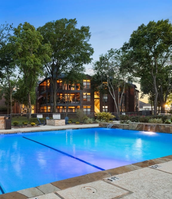 take a dip in our resort style pool