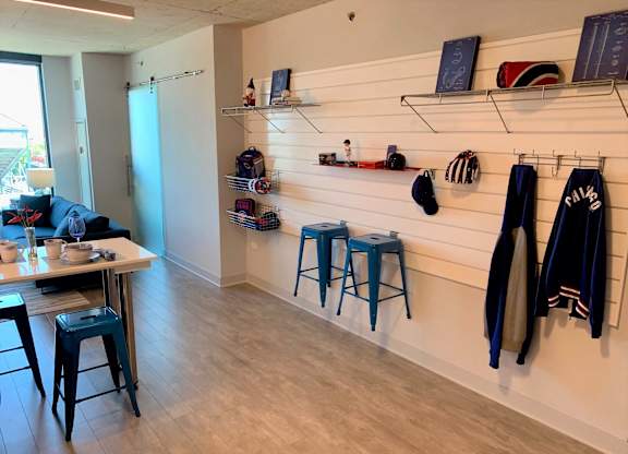 Accessory Wall at Residences at Addison Clark Apartments, Chicago, IL, 60613