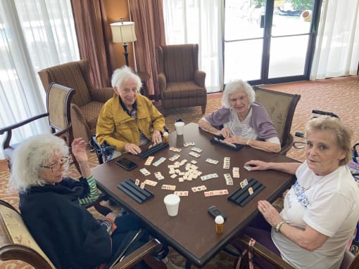 Game Time at Elison Independent Living of Lake Worth