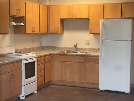 Fully Furnished Kitchen at Wilder Square, Saint Paul, MN