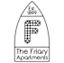 A logo for The Friary Apartments shows a pentagon with a cross and the year 1899.