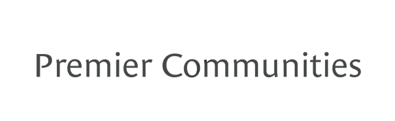 A black background with the words "Premier Communities" and a large white number 2.