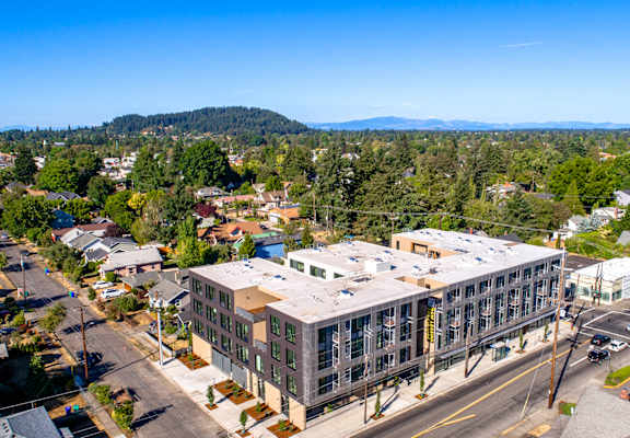 The Lenox Exterior Apartment Entry