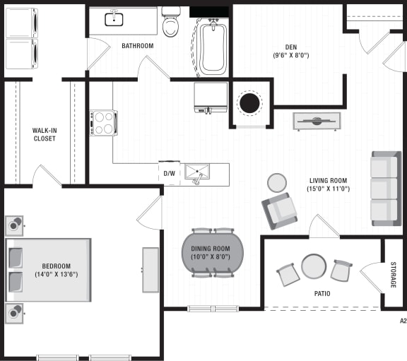 Avalon A2 Floor Plan
