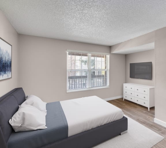 Modern Bedroom at Arcadia Apartments, Centennial