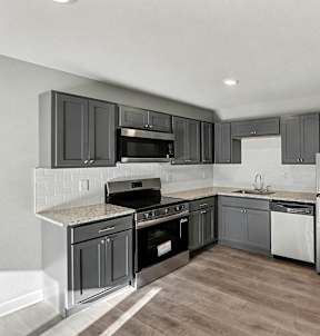 Modern Kitchen at Mayfair Apartments, Kansas City, Missouri