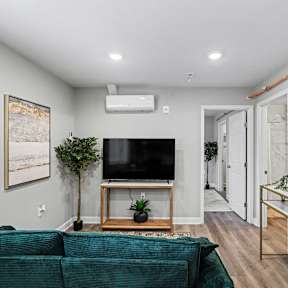 Indoor Hallway at Mayfair Apartments, Missouri, 64145