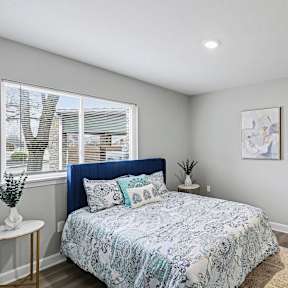 Room with a Wood Floor at Mayfair Apartments, Kansas City, MO