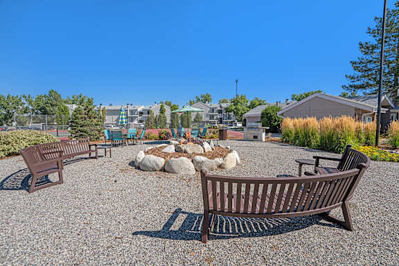the preserve at ballantyne commons community park benches and rocks