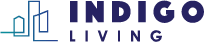 The image features the word "INDIGO" in large letters with a graphic element to the left of the text.