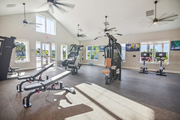 the gym at Palm Grove in Ellenton, FL 34222