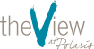 a logo with the letter v on a black and blue