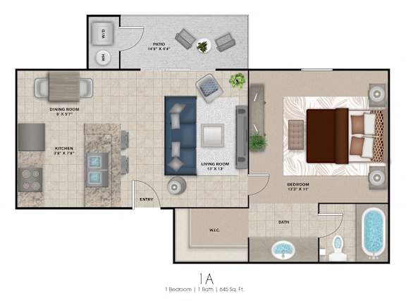 Floor Plan  1A