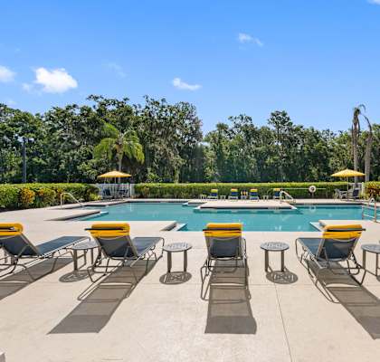 Resort-Style Pool With Sundeck
