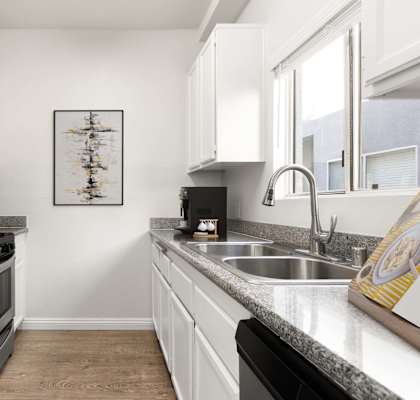 Kitchen Space at NoVa Townhomes, Canoga Park, 91304
