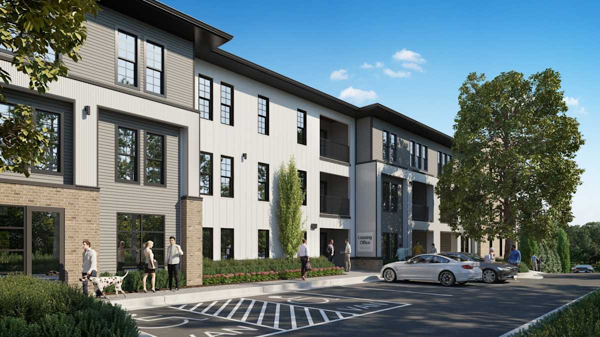 Heron Mill Apartments outdoor community spaces - Douglasville, GA