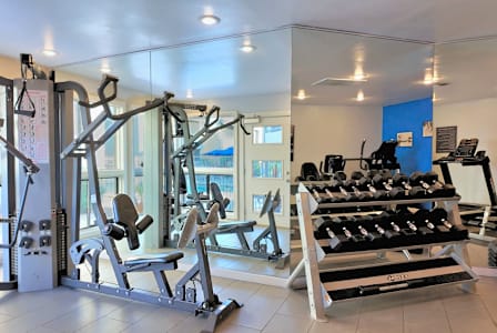 24 Hour Fitness Center at Olive East Apartment in Gilbert Arizona