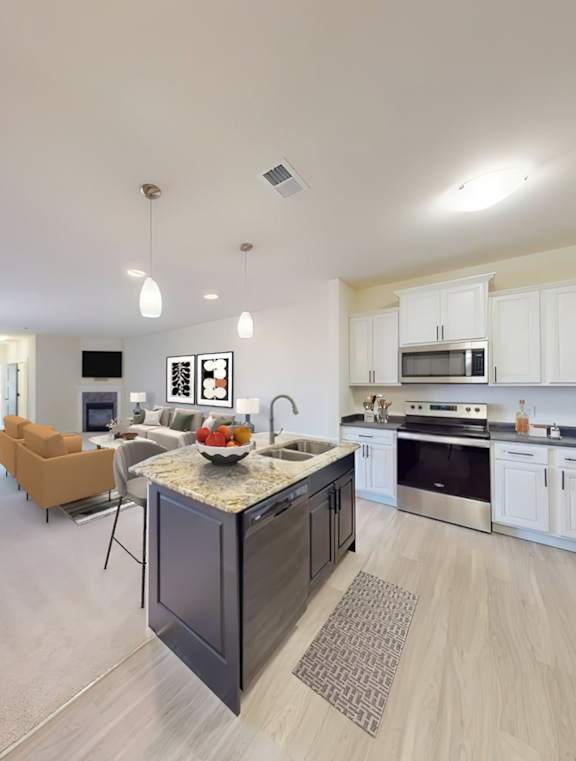 Social Lounge at Poplar Creek Apartments, Brookfield