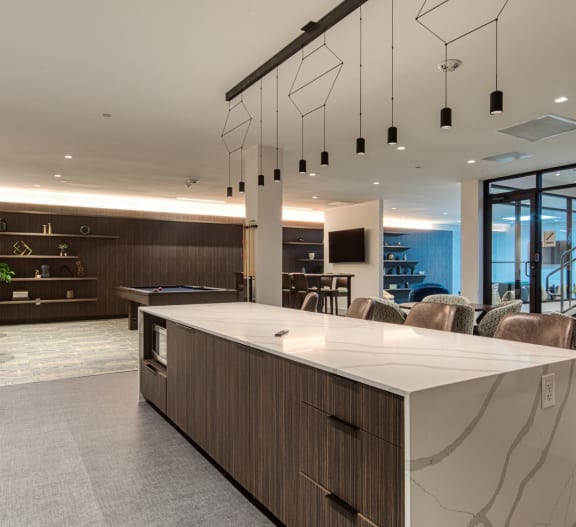 Modern Living Area at Residences at Richmond Trust, Richmond, VA
