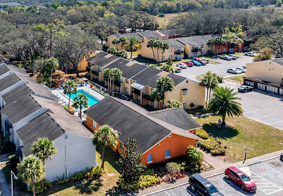 a aerial view of Southern Oaks Residences