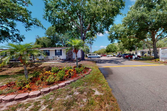 Property entrance at Mount Dora Apartments