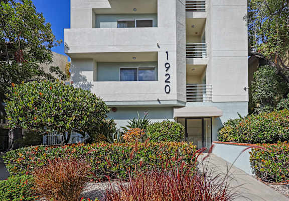 A modern building with the number 1920 on it.
