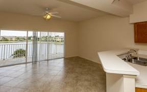 Kitchen with Sliding Doors to Balcony