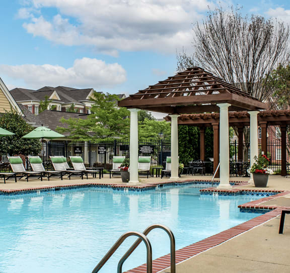 swimming pool at Alexandria of Carmel Apartments, Carmel, 46032