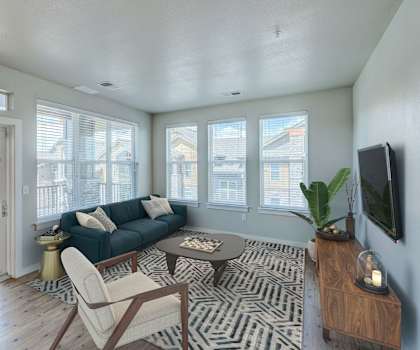 The Tenzing-Gray Living Room
