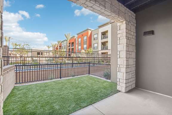 spacious balcony at The Maddox Luxury Apartment Homes, Buckeye, AZ, 85326