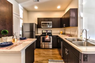 Well Equipped Kitchen at Aventura at Maryland Oaks, Missouri