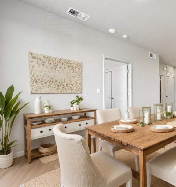 Dining Space at Terracina at Winding Creek, California