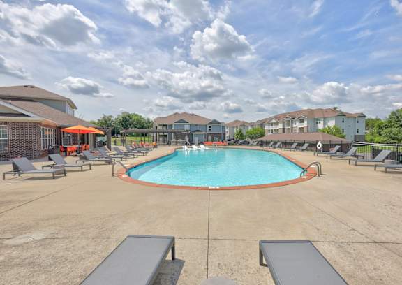 our apartments offer a swimming pool
