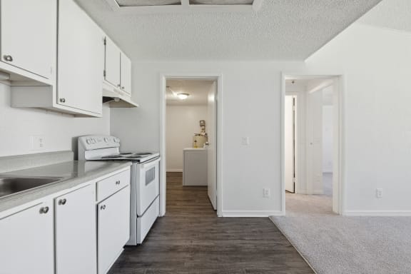 Apartment kitchen at Tanglewood Apartments