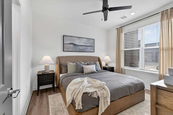 Spacious Bedroom at Switch Luxury Apartments, Colorado
