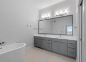 Thumbnail 14 of 27 - Bathroom with Expansive Counter Space