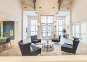 Thumbnail 1 of 33 - Bright Lobby at AVIA Apartments On Alpha, Dallas, TX, 75240
