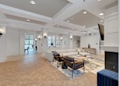 Thumbnail 7 of 33 - Clubhouse Living Area with fireplace2 at AVIA Apartments On Alpha, Dallas, TX