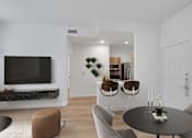Thumbnail 10 of 12 - Dining Area at AVIA Apartments On Alpha, Dallas, TX, 75240