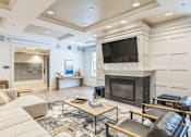 Thumbnail 13 of 33 - Room with Fireplace at AVIA Apartments On Alpha, Dallas, Texas