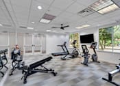 Thumbnail 22 of 33 - Gym at AVIA Apartments On Alpha, Dallas, TX