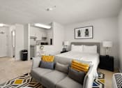 Thumbnail 10 of 10 - Cozy Bedroom at AVIA North Shore Apartments, Jeffersonville, IN