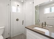 Thumbnail 51 of 65 - Studio Apartment with Full-Size Bathroom and Stand-Up Shower