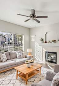 Living room at Sweetwater At Metro North Apartments, Phoenix