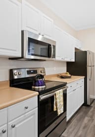 Kitchen Basin with cabinets at Alden Place at South Square Apartments, Durham, NC 27707